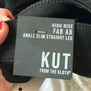 BLACK KUT HIGH RISE JEANS